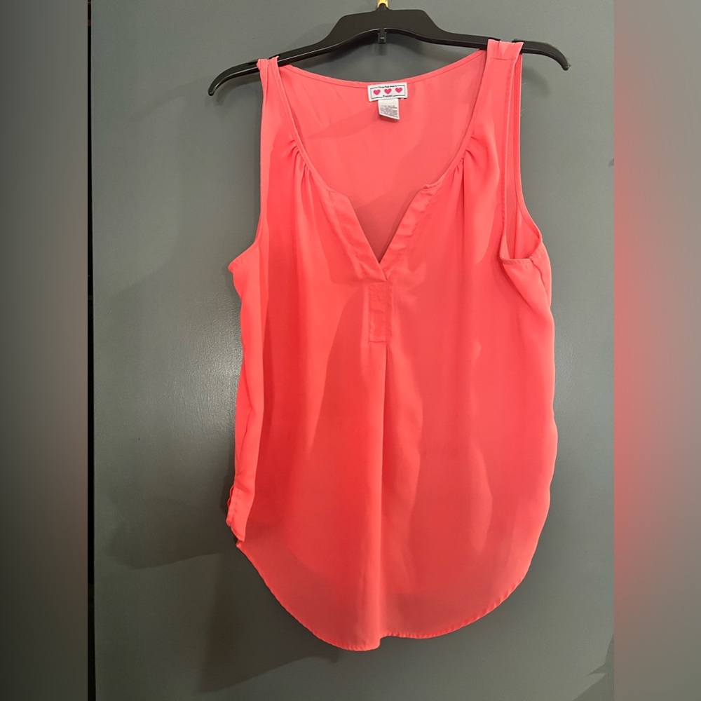 Woman’s size XL Pink Top